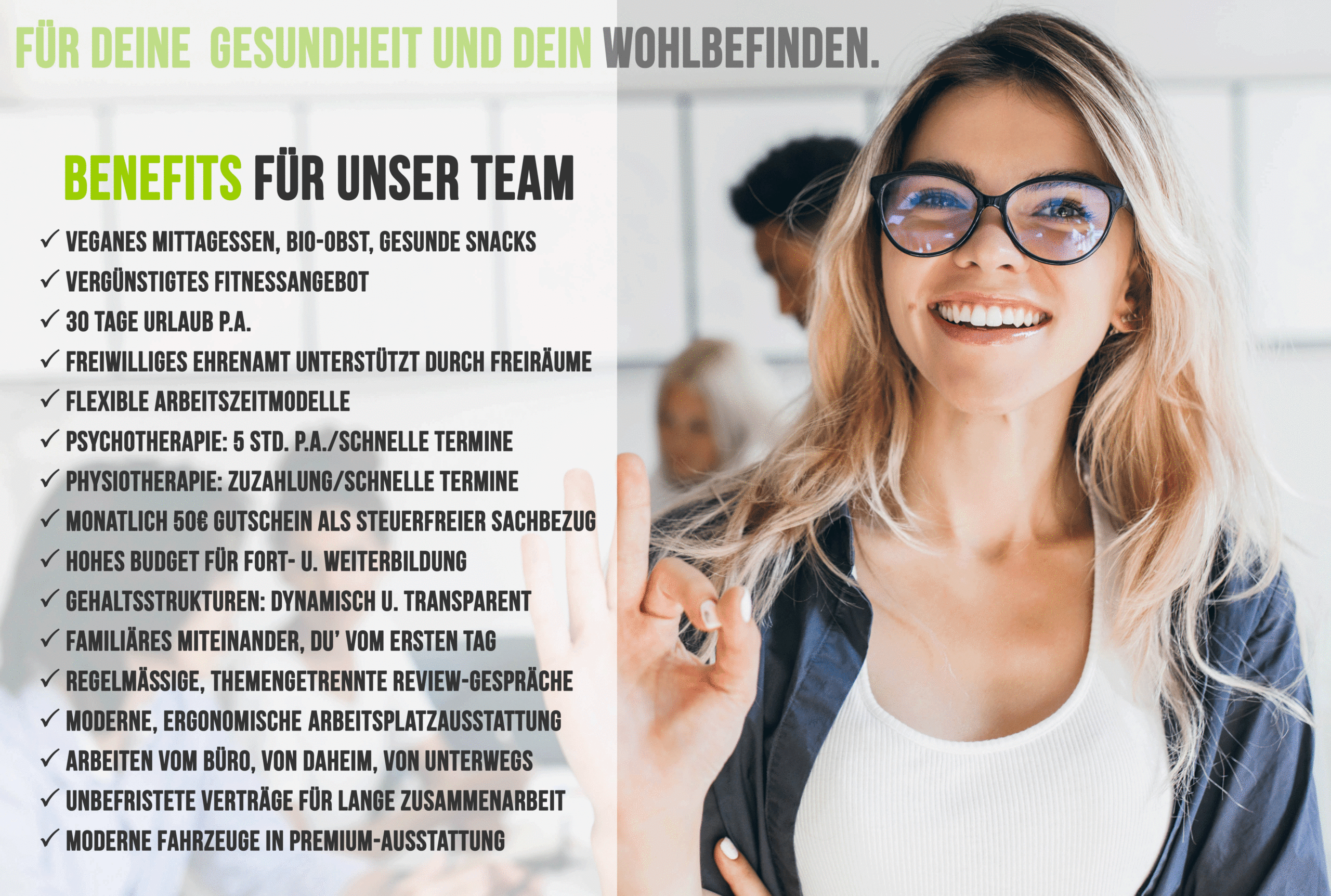 viele TeamBenefits bei COMPUTIME